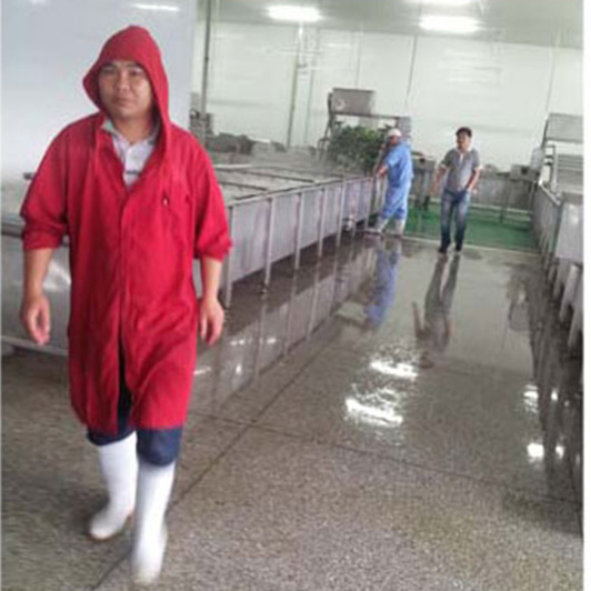 食品清洗生产线控温