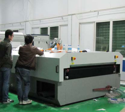 配薄膜生产线控温